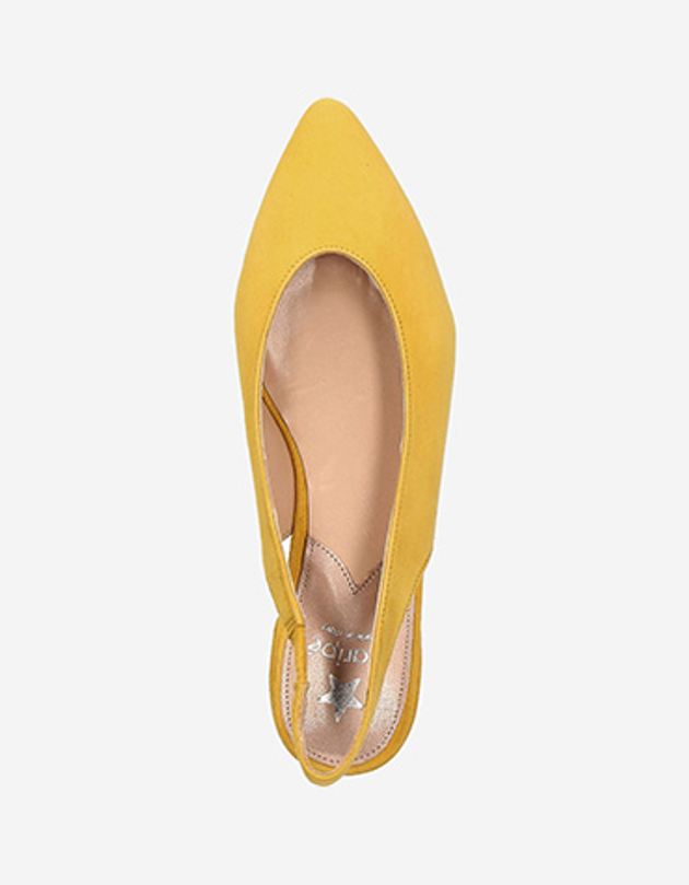 Maripé 28494-7838 Peeptoes & Slingpumps in gelb
