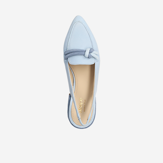 Maripé SILVIA V.2 CANDY BLUE Peeptoes & Slingpumps in blau