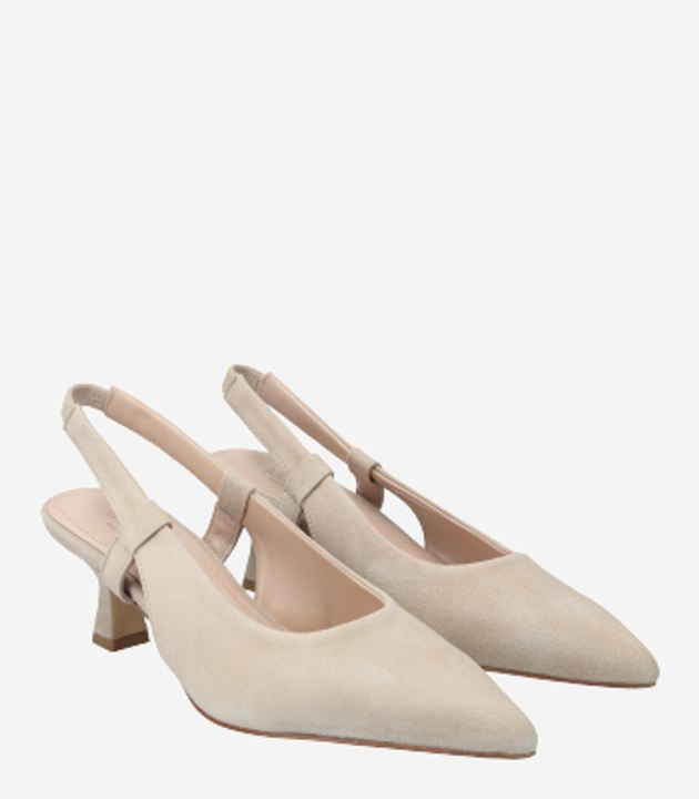Maripé JOHANNA V.1 ECRU Peeptoes & Slingpumps in beige