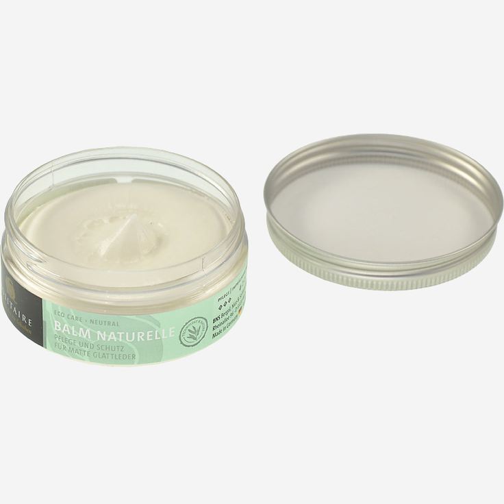 Solitaire Balm Naturelle Lederfett - Weiss - Rückansicht
