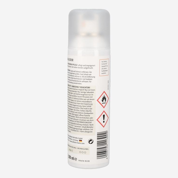 Solitaire Velours Nubuk Spray - Braun - Rückansicht